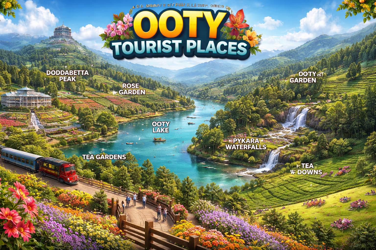 Ooty Tourist Places – Complete Travel Guide for a Memorable Trip