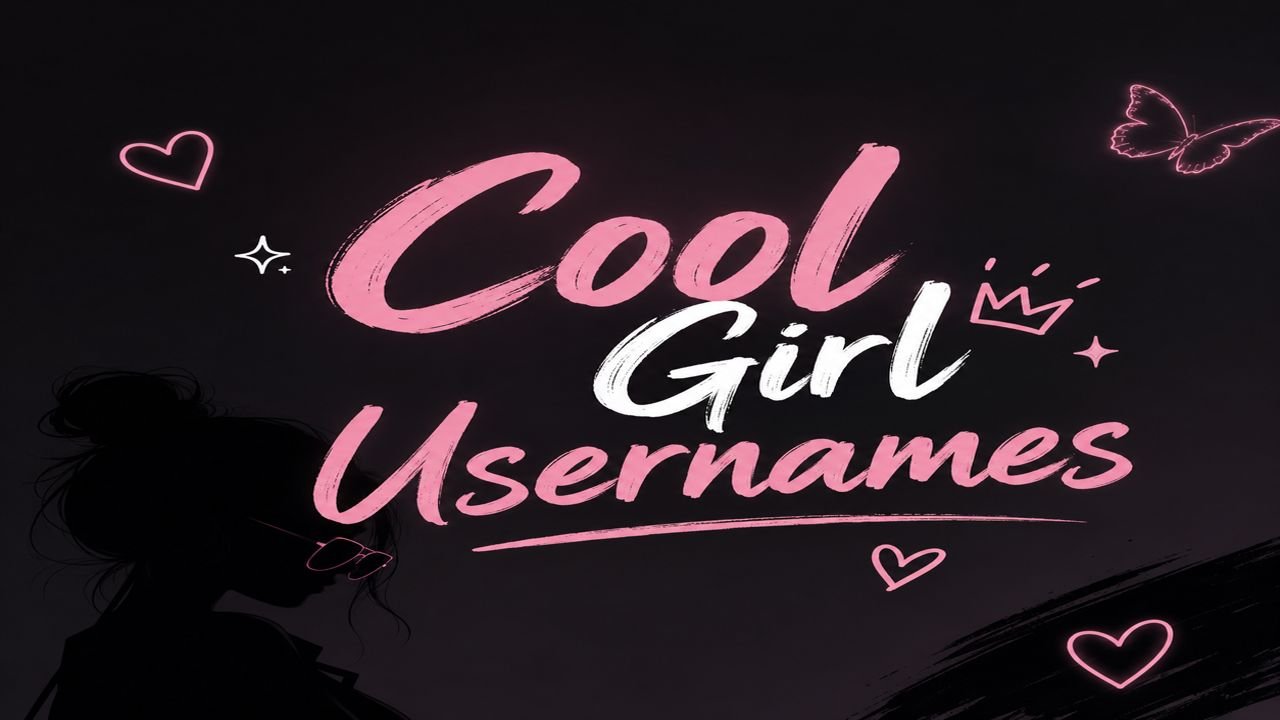 Cool Girl Usernames: 500+ Stylish, Cute, Unique & Aesthetic Instagram Name Ideas
