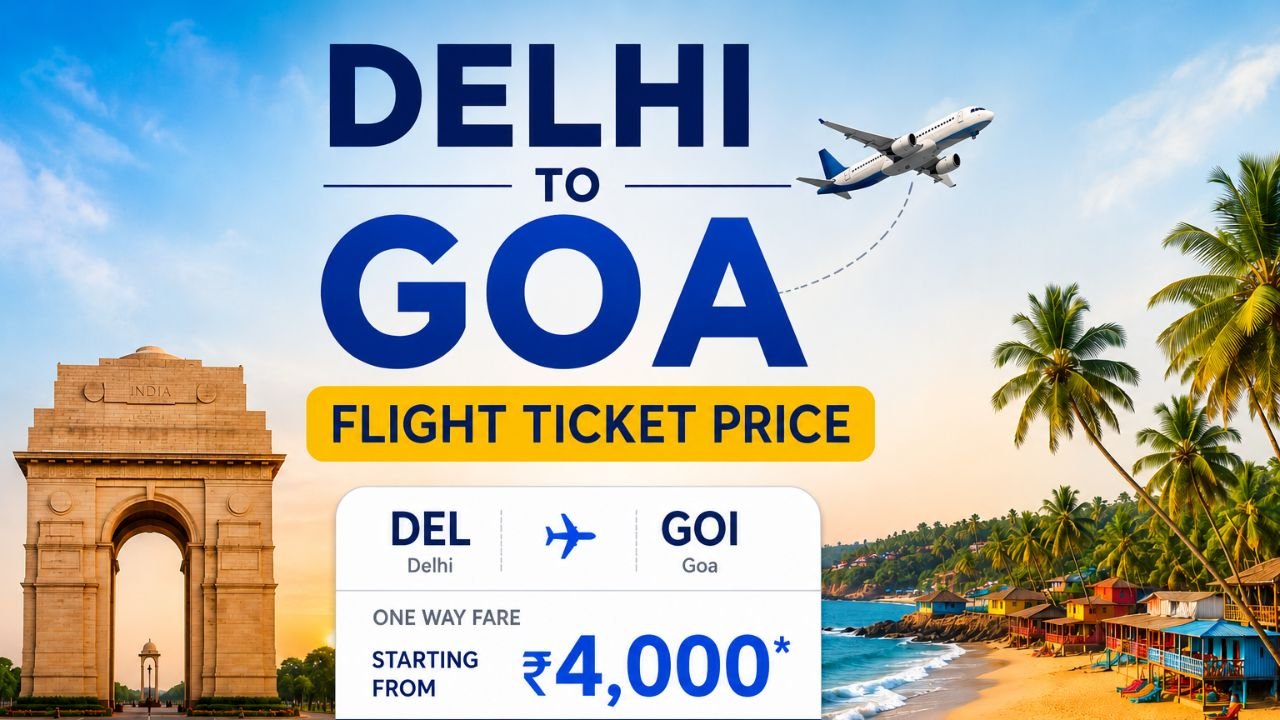 Delhi to Goa Flight Ticket Price: Complete Guide for Budget and Luxury Travelers