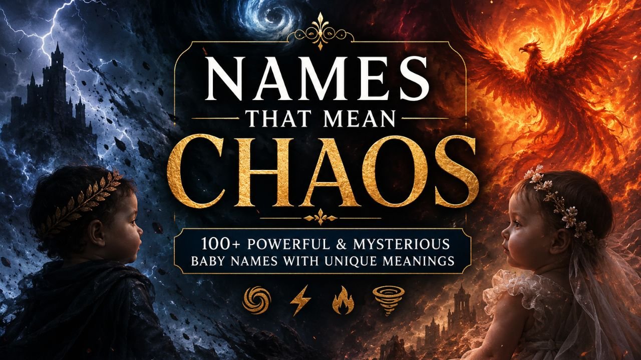 Names That Mean Chaos: 100+ Powerful and Mysterious Baby Names with Unique Meanings
