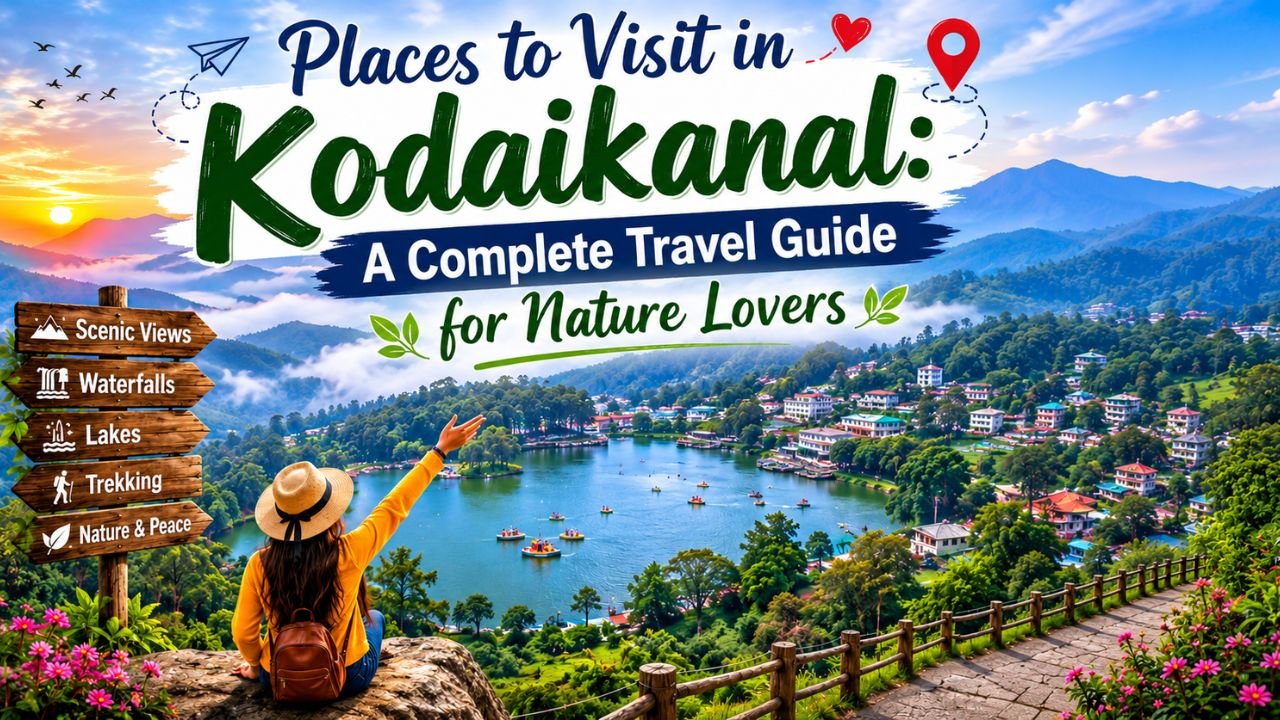Places to Visit in Kodaikanal: A Complete Travel Guide for Nature Lovers