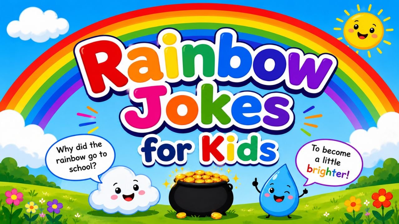 Rainbow Jokes for Kids: 150+ Funny and Colorful Jokes to Make Everyone Smile
