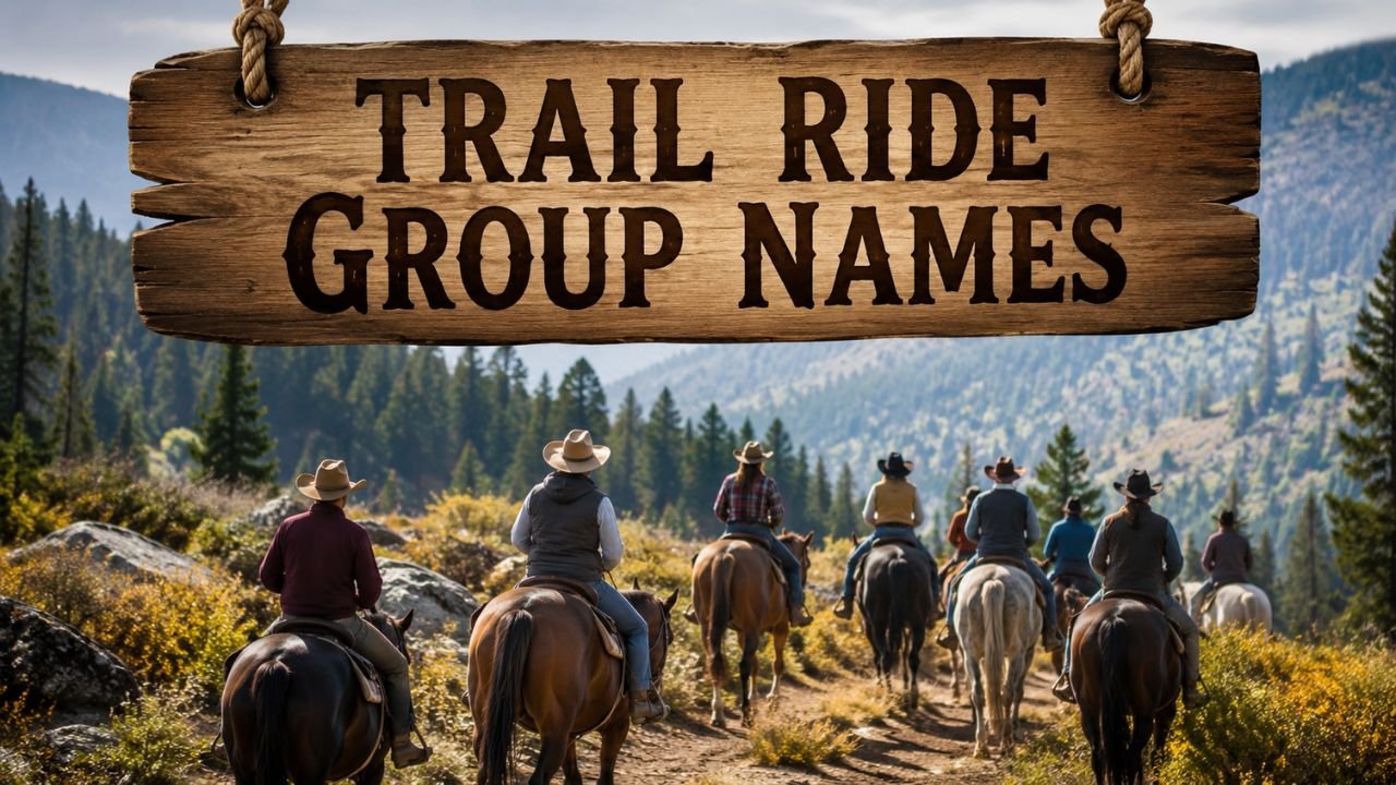 Trail Ride Group Names