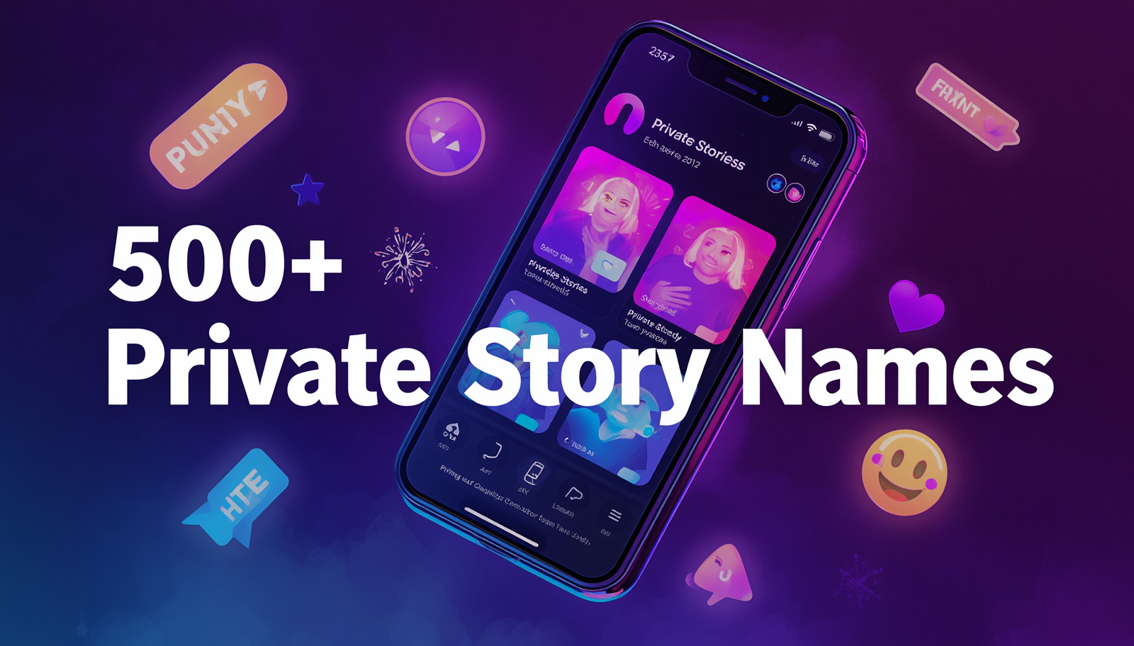 Private Story Names