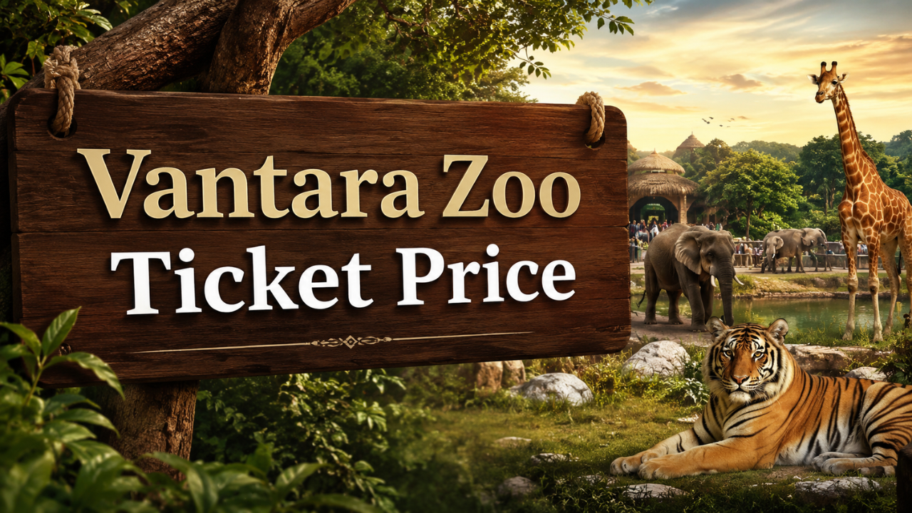 Vantara Zoo Ticket Price 2026: Entry Fee, Booking & Full Guide
