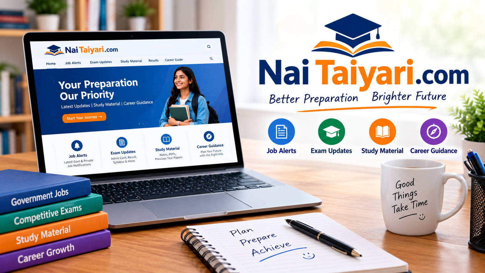 Nai Taiyari.com: The Free Recharge Trap Hiding a Decent Exam Prep Engine